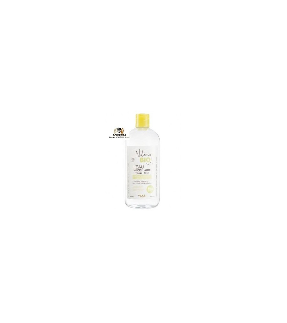 Eau Micellaire Bio Peaux Grasses & Mixtes, 530ml