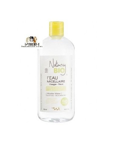 Eau Micellaire Bio Peaux Grasses & Mixtes, 530ml