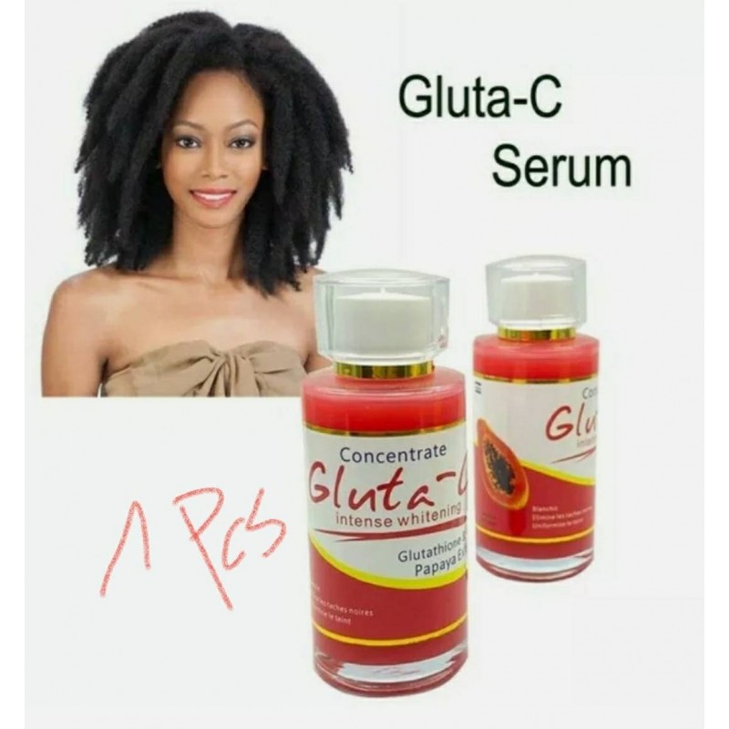 CONCENTRTE DE gluta c sérum de blanchiment intense avec vit c & papayes