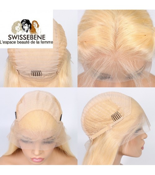 Closure cheveux brésiliens dentelle . 100 % Cheveux Humains vierge vague de fermeture dentelle 